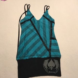 ⭐️⭐️Salvage - rare teal tunic💫💫